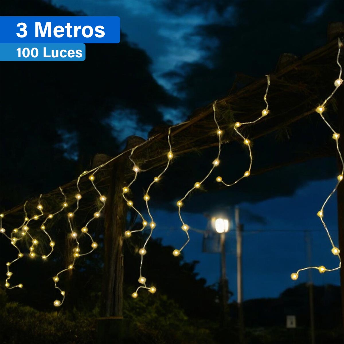 Cortina Micro LED Intercalada 3 m SJ6834